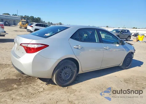 2016 Toyota Corolla L from USA, damaged, VIN 2T1BURHE9GC681907